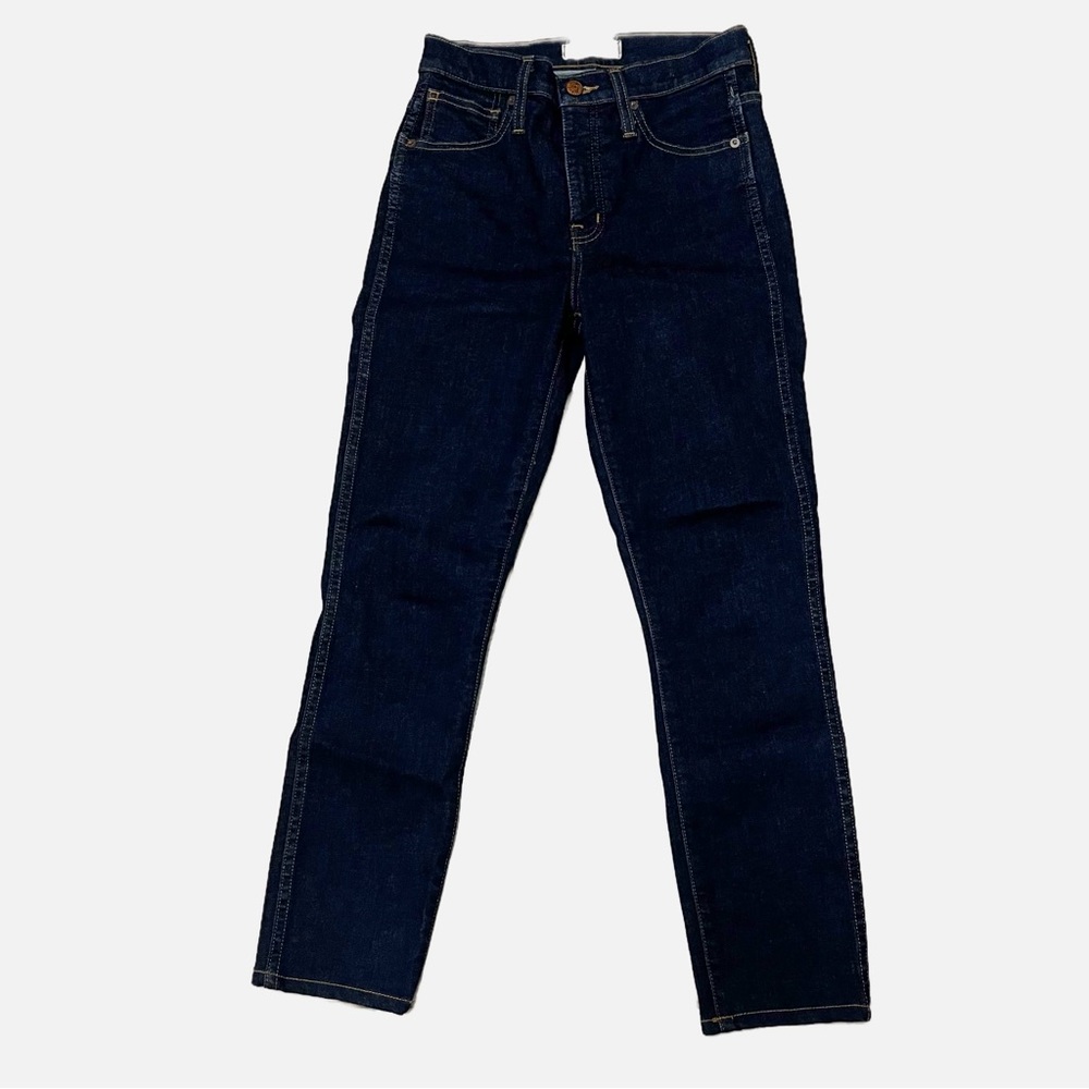 Madewell 10” High Rise Skinny Indigo Blue Jeans Size 25